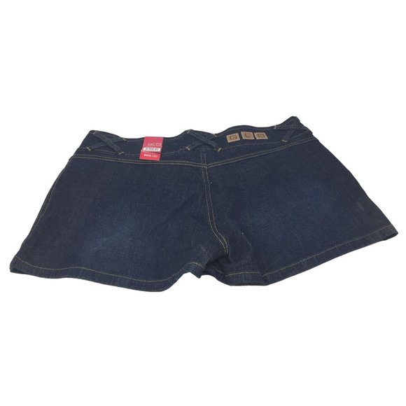 Glo Jeans Juniors Size 17 Stretch Denim Jean Shorts NWT - Picture 2 of 8